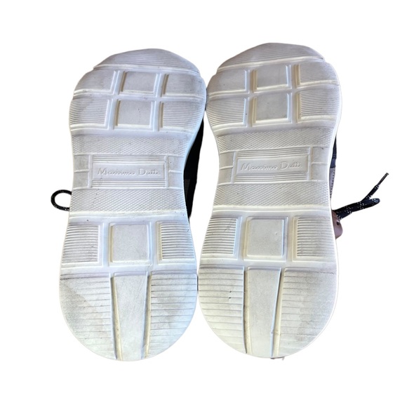 Massimo Dutti Suede Leather Trainers Men’s Sneakers Lace-Up Oversized Soles - Picture 9 of 12